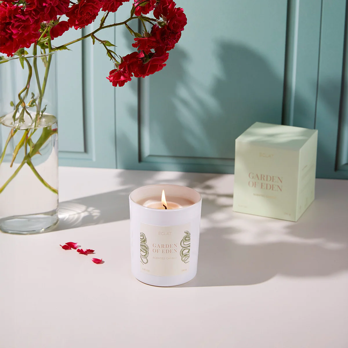 ÉCLAT Garden Of Eden Soy Wax Scented Candle - Image 2