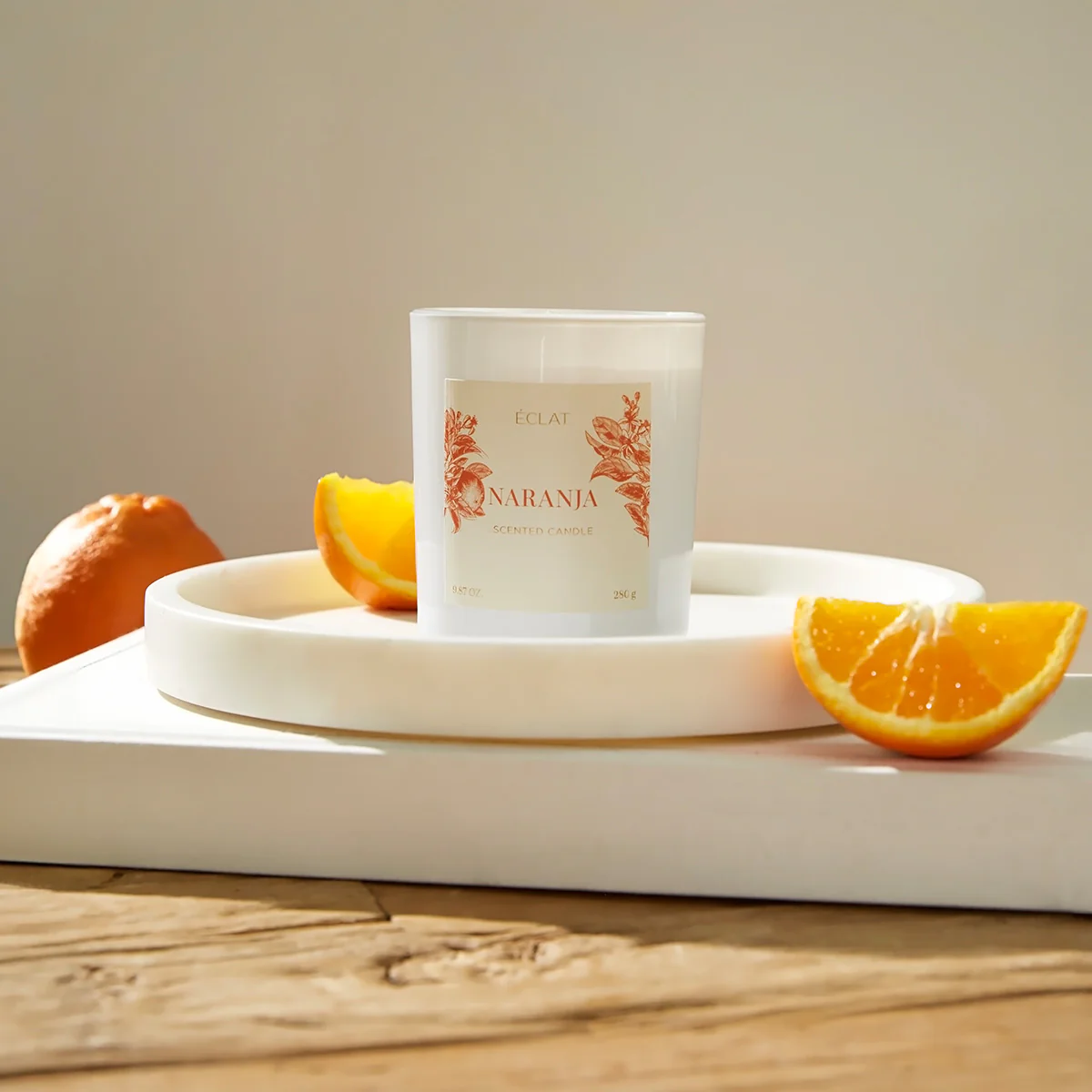 ÉCLAT Naranja Soy Wax Scented Candle - Image 4